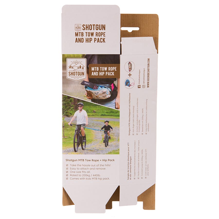 Kids Ride Shotgun, Tow Rope Paper Box