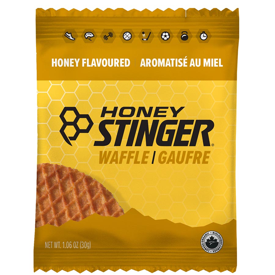 Honey Stinger, Organic Waffles, Bars, Honey, 12pcs