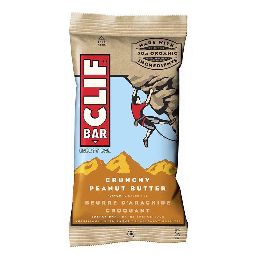 Clif, Energy bars, Chocolate Chip, 12pcs