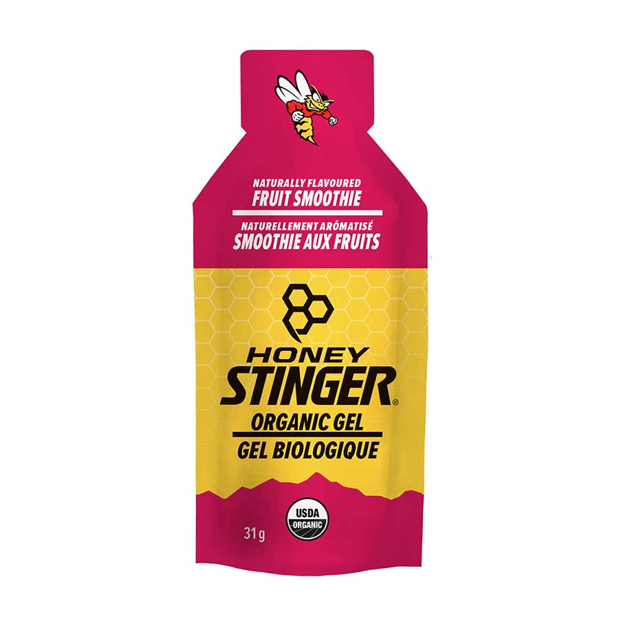 Honey Stinger, Organic, Energy Gel, Box of 24, Fruit Smoothie