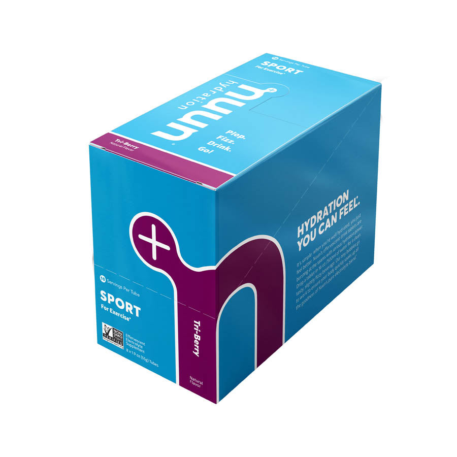 Nuun, Sport, Drink Mix, Tri-Berry, Box of 8, 10 servings