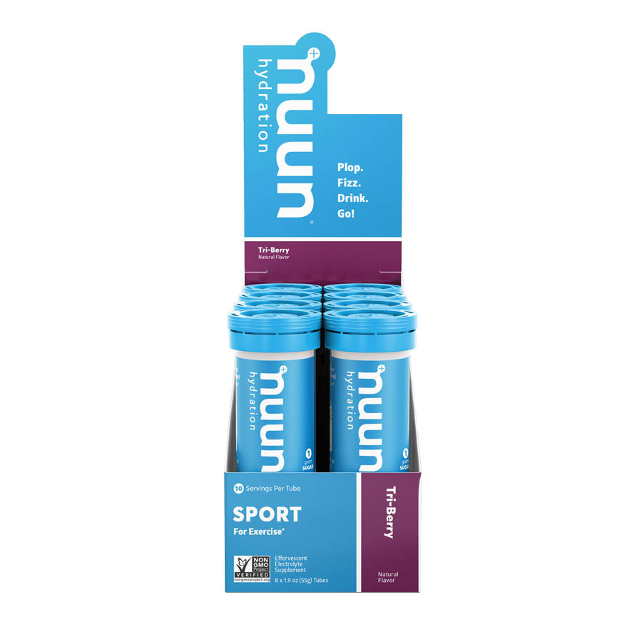 Nuun, Sport, Drink Mix, Tri-Berry, Box of 8, 10 servings