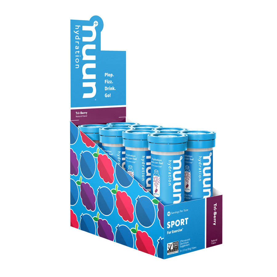 Nuun, Sport, Drink Mix, Tri-Berry, Box of 8, 10 servings