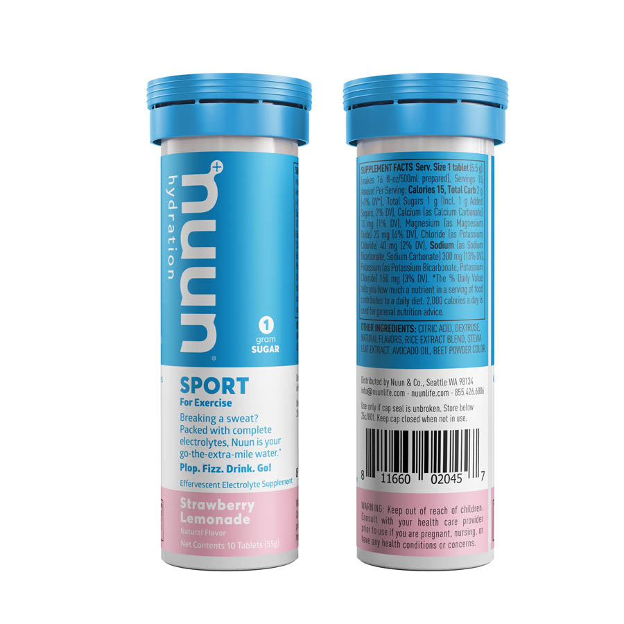 Nuun, Sport, Drink Mix, Tri-Berry, Box of 8, 10 servings