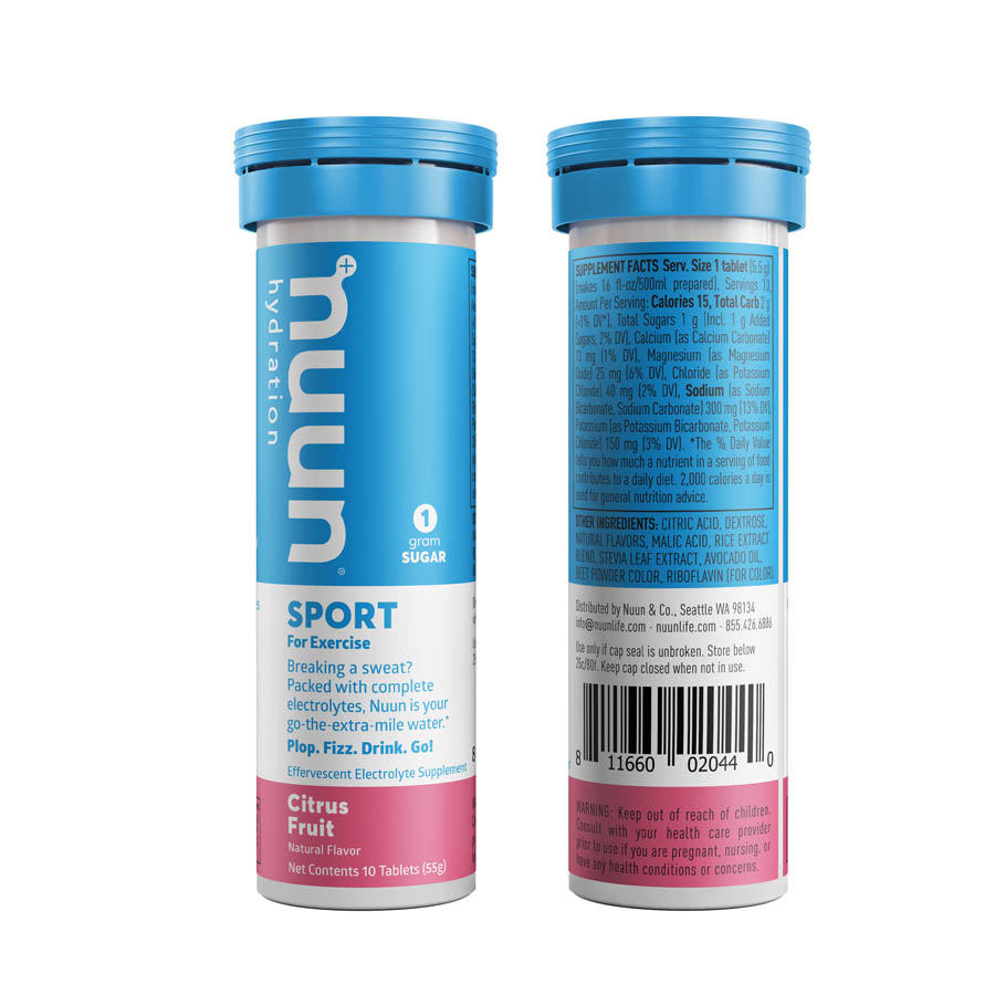 Nuun, Sport, Drink Mix, Tri-Berry, Box of 8, 10 servings