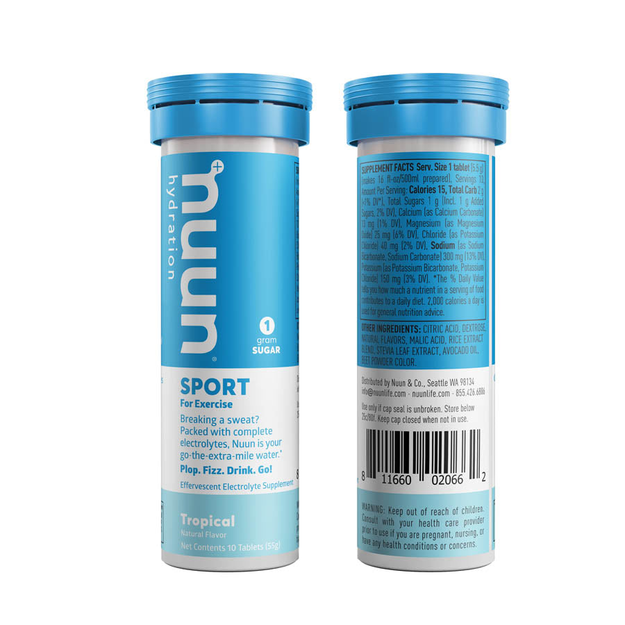 Nuun, Sport, Drink Mix, Tri-Berry, Box of 8, 10 servings