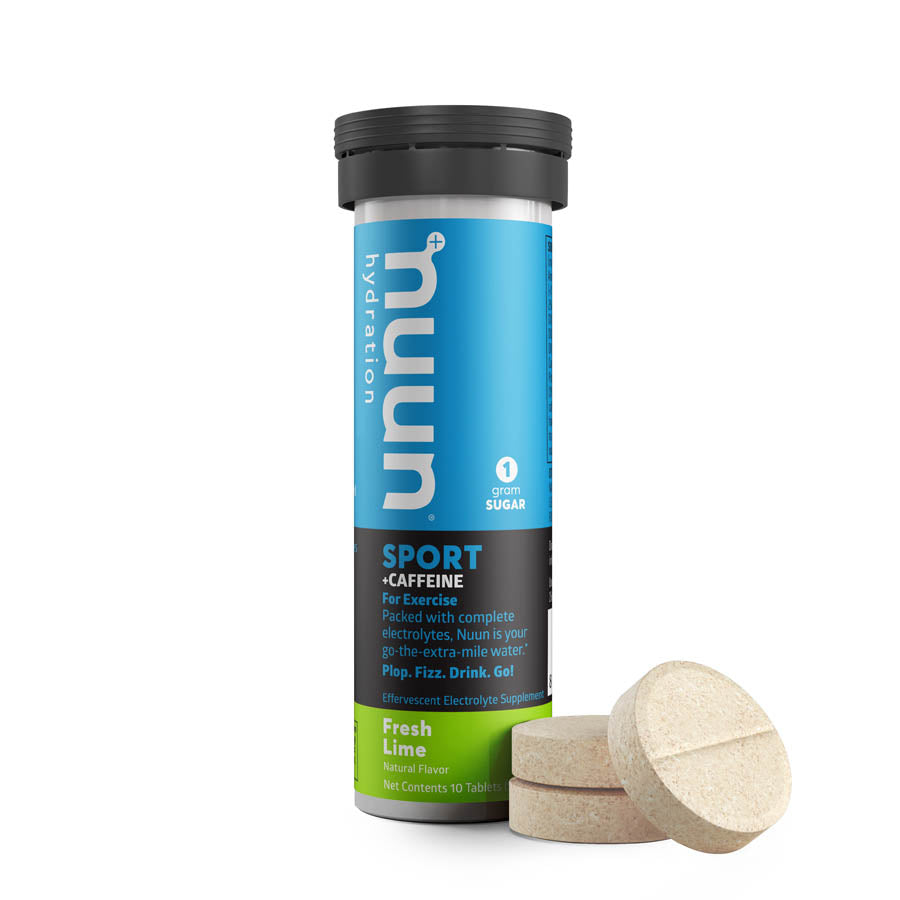 Nuun, Sport with Caffeine, Drink Mix, Wild berry, Box of 8, 10 servings