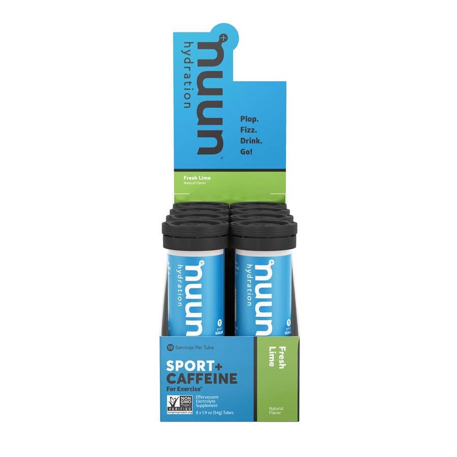 Nuun, Sport with Caffeine, Drink Mix, Wild berry, Box of 8, 10 servings