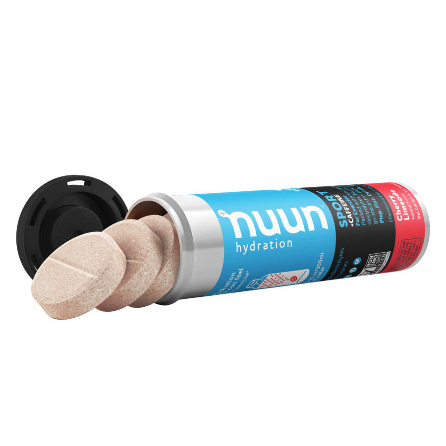 Nuun, Sport with Caffeine, Drink Mix, Wild berry, Box of 8, 10 servings