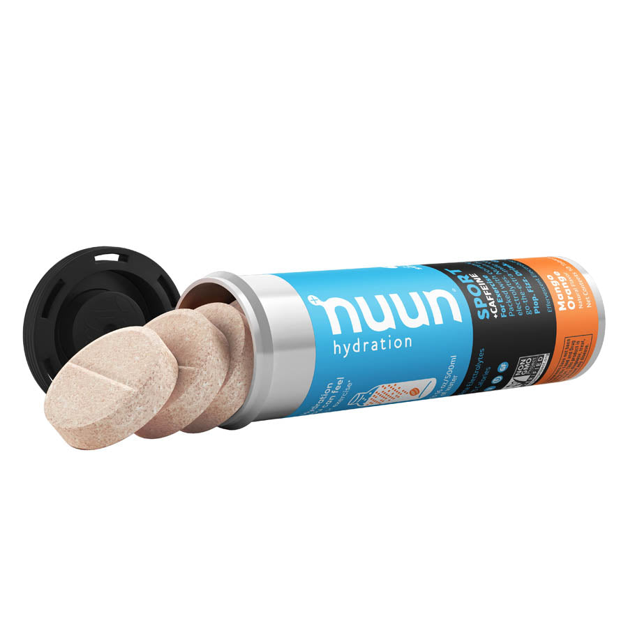 Nuun, Sport with Caffeine, Drink Mix, Wild berry, Box of 8, 10 servings