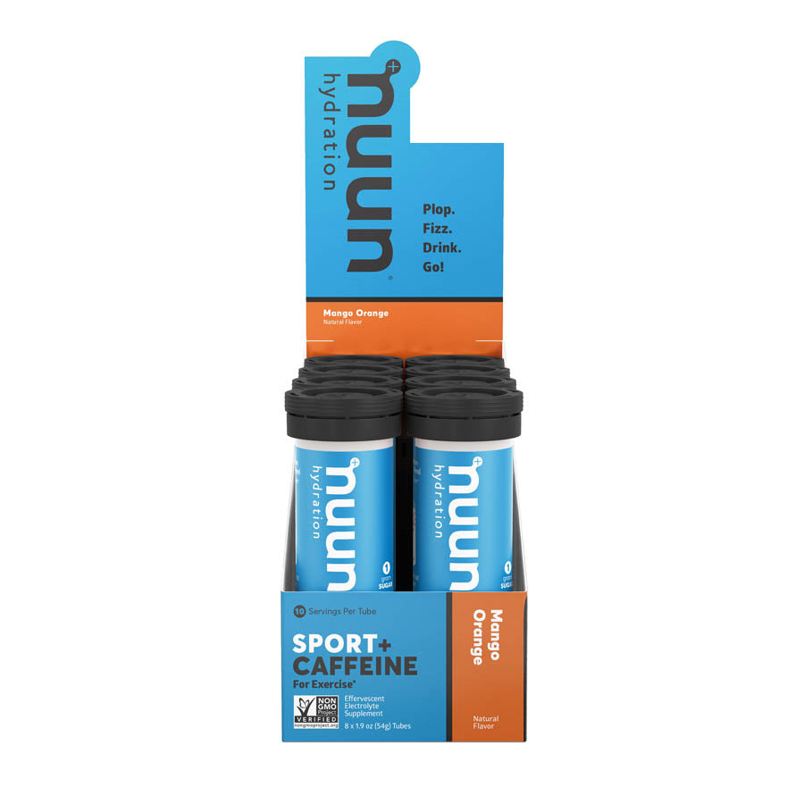 Nuun, Sport with Caffeine, Drink Mix, Wild berry, Box of 8, 10 servings