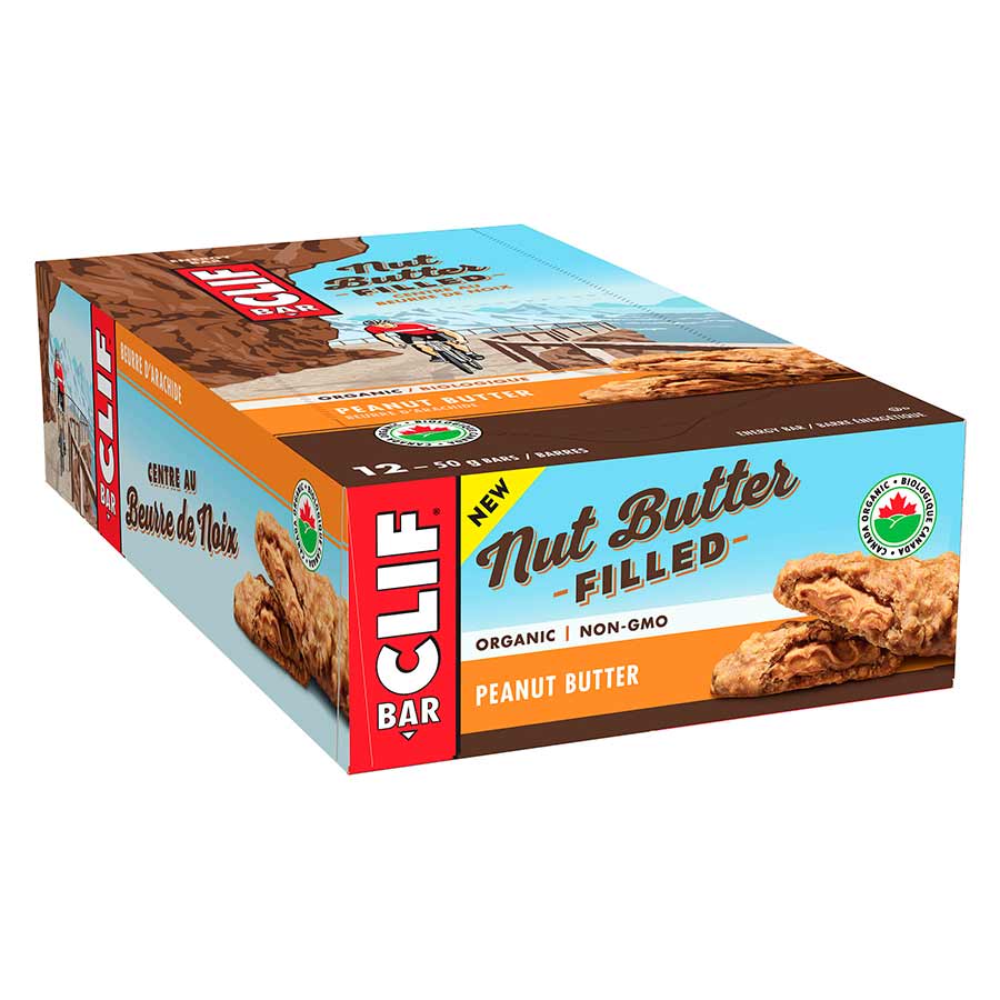 Clif, Nut Butter Filled, Bar, Chocolate/Peanut Butter, 12 X 50g