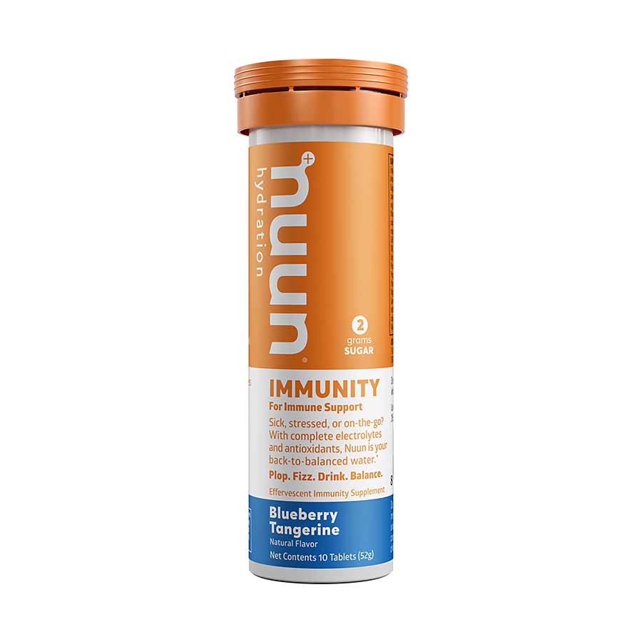 Nuun, Immunity, Drink Mix, Blueberry/tangerine, Box of 8, 10 servings