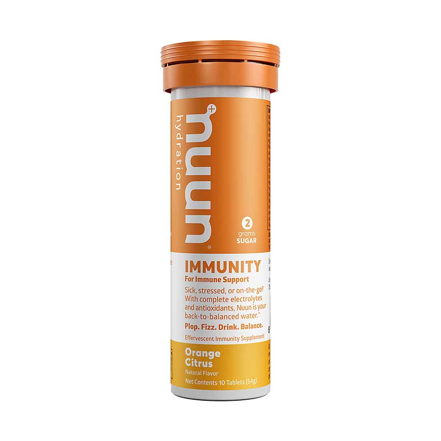 Nuun, Immunity, Drink Mix, Blueberry/tangerine, Box of 8, 10 servings