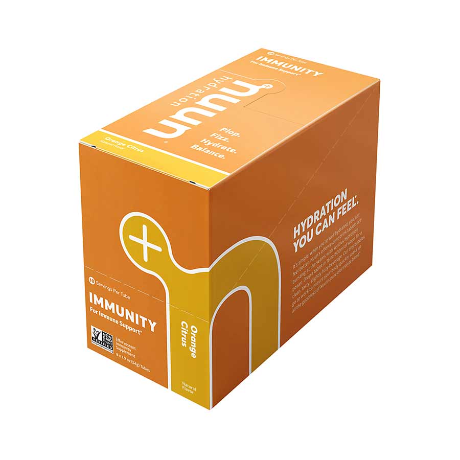 Nuun, Immunity, Drink Mix, Blueberry/tangerine, Box of 8, 10 servings