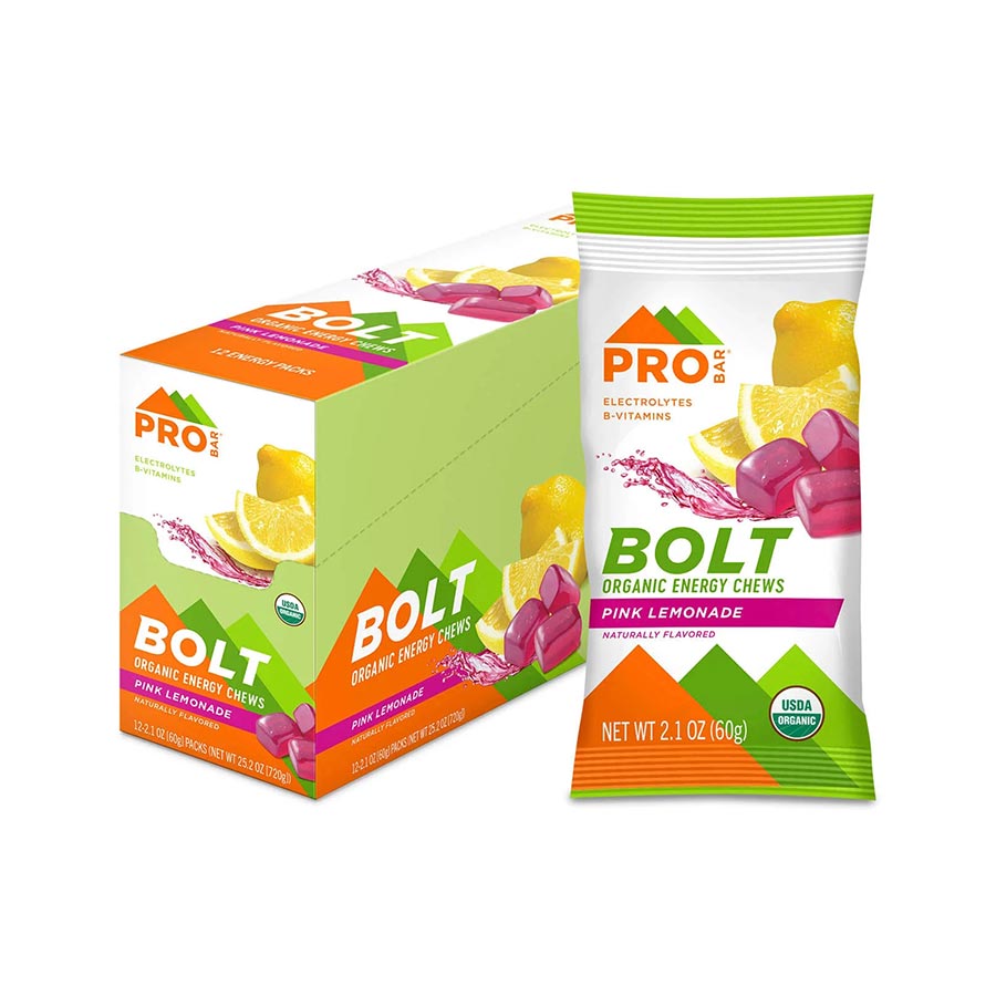 ProBar, Bolt, Chews, Orange, 12pcs