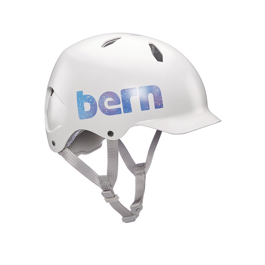 Bern, Bandito, Helmet, ML, 54.5 - 57cm, Satin White Galaxy