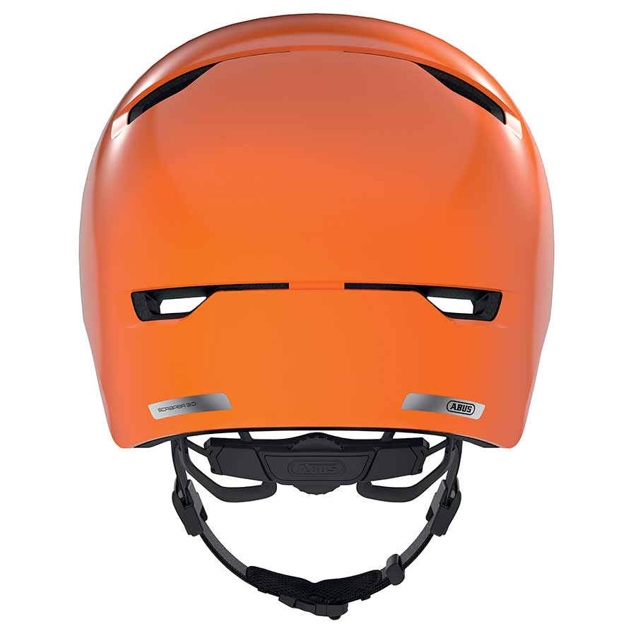 Abus, Scraper Kid 3.0, Helmet, Shiny Orange, M, 54 - 58cm