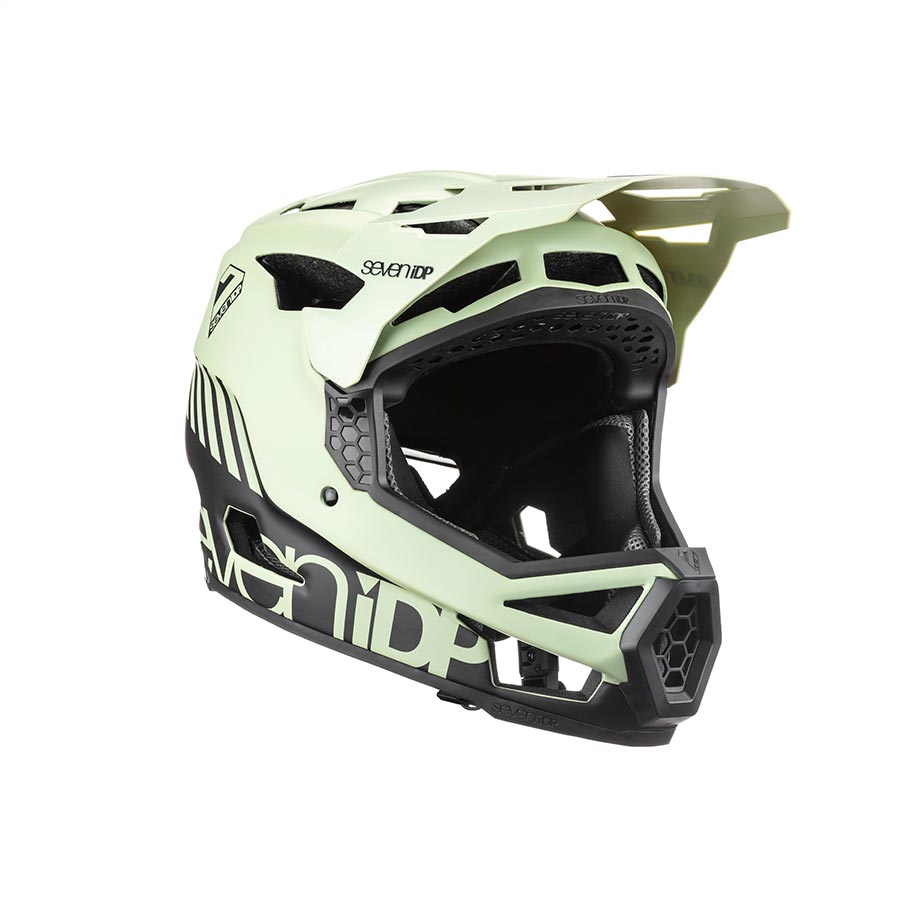 7iDP, Project 23 Fiber Glass, Full Face Helmet, Blue/Black, XL, 61 - 62cm