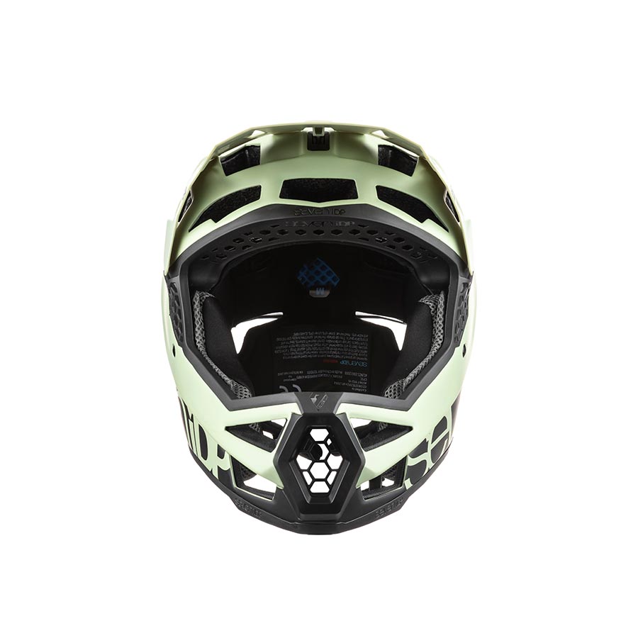 7iDP, Project 23 Fiber Glass, Full Face Helmet, Blue/Black, XL, 61 - 62cm