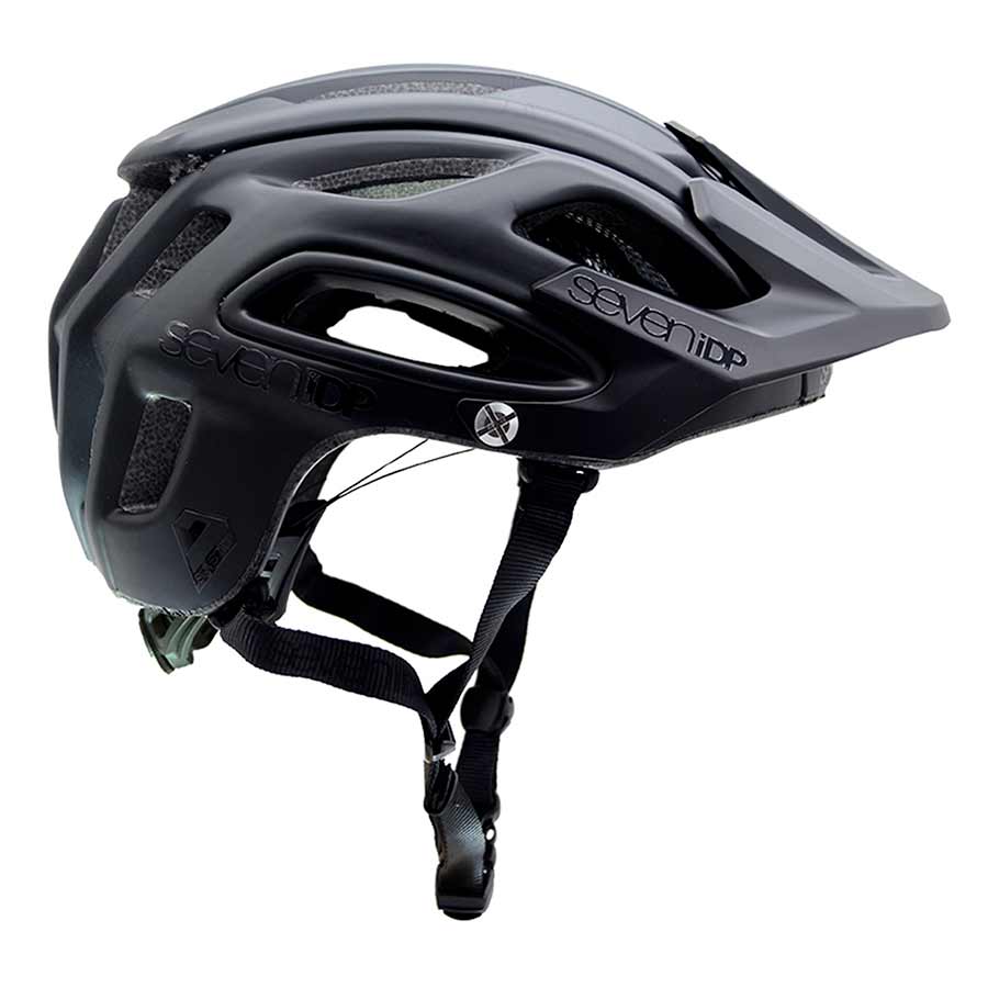 7iDP, M2, Helmet, Matt Black/Gloss Black, ML, 56 - 59cm