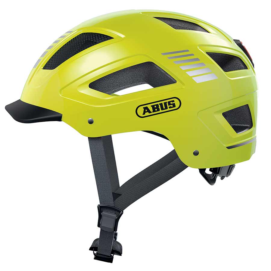 Abus, Hyban 2.0 Signal, Helmet, Signal Yellow, L, 56 - 61cm