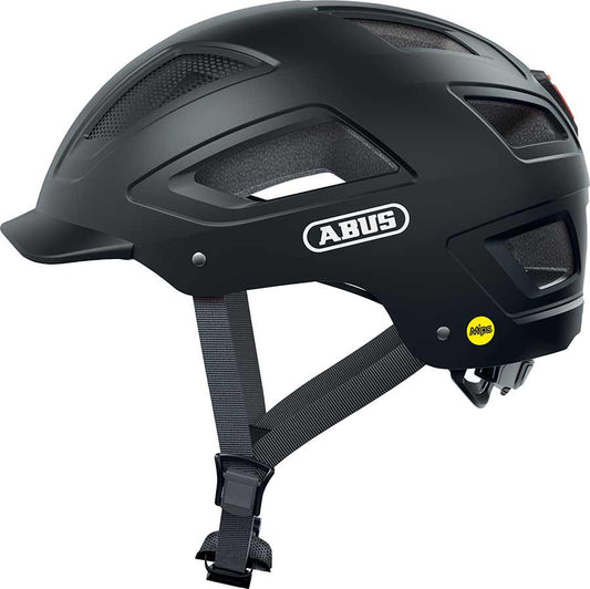 Abus, Hyban 2.0 MIPS, Helmet, Velvet Black, L, 56 - 61cm