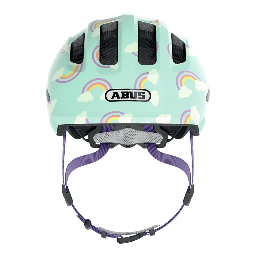 Abus, Smiley 3.0 LED, Helmet, M, 50 - 55cm, Blue Rainbow