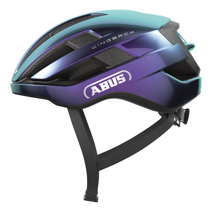 Abus, WingBack, Helmet, L, 59 - 62cm, Velvet Black