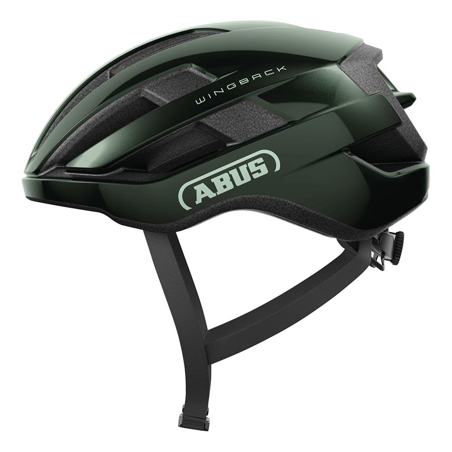 Abus, WingBack, Helmet, L, 59 - 62cm, Velvet Black