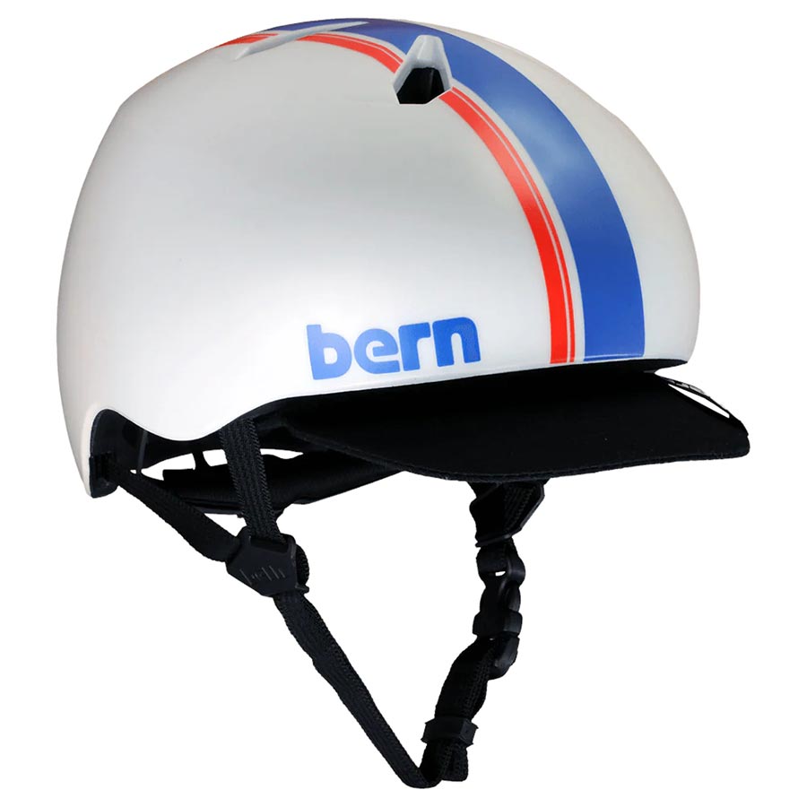 Bern, Nino DVRT, Helmet, SM, 51.5 - 54.5cm, Matte Black Racing Stripe