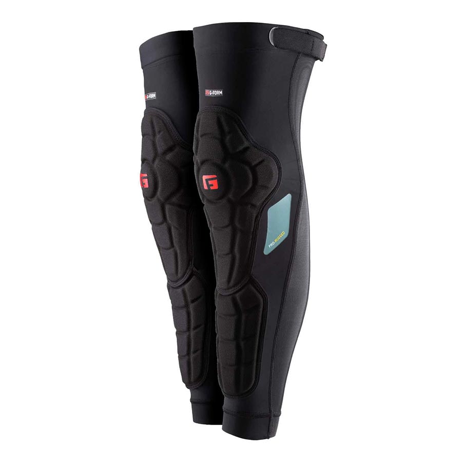 G-Form, Youth Rugged, Knee/Shin Guard, Black, LXL, Pair