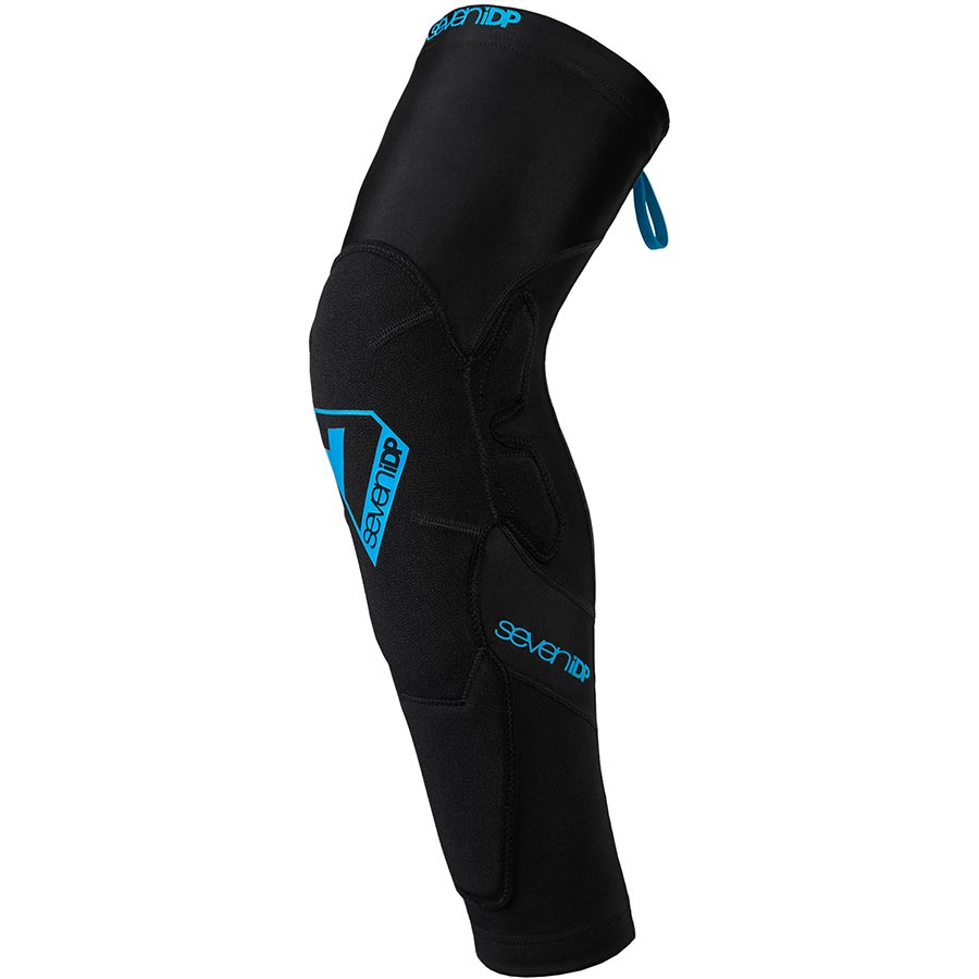 7iDP, Transition Long, Knee/Shin Guard, Black, L, Pair