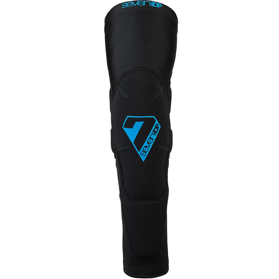 7iDP, Transition Long, Knee/Shin Guard, Black, L, Pair