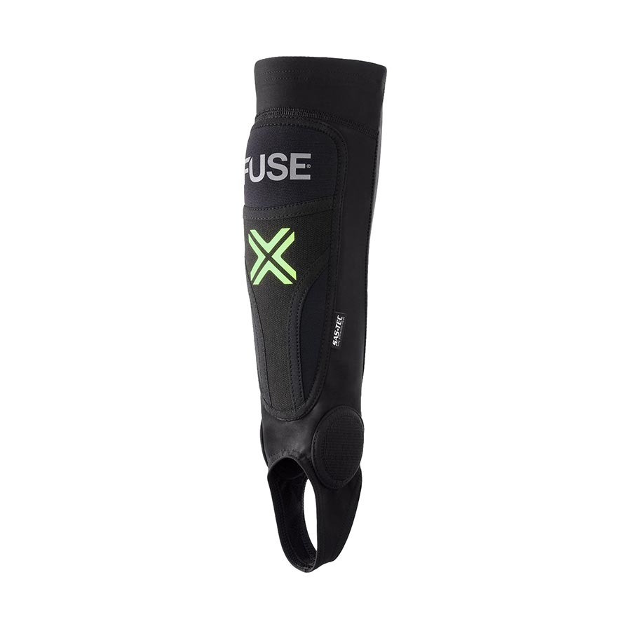 Fuse, Omega Pro Shin Combo, Knee/Shin Guard, Black, L, Pair