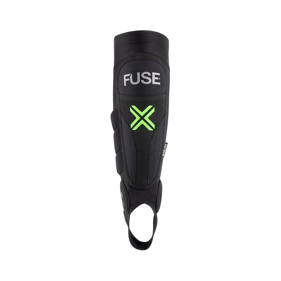 Fuse, Omega Pro Shin Combo, Knee/Shin Guard, Black, L, Pair