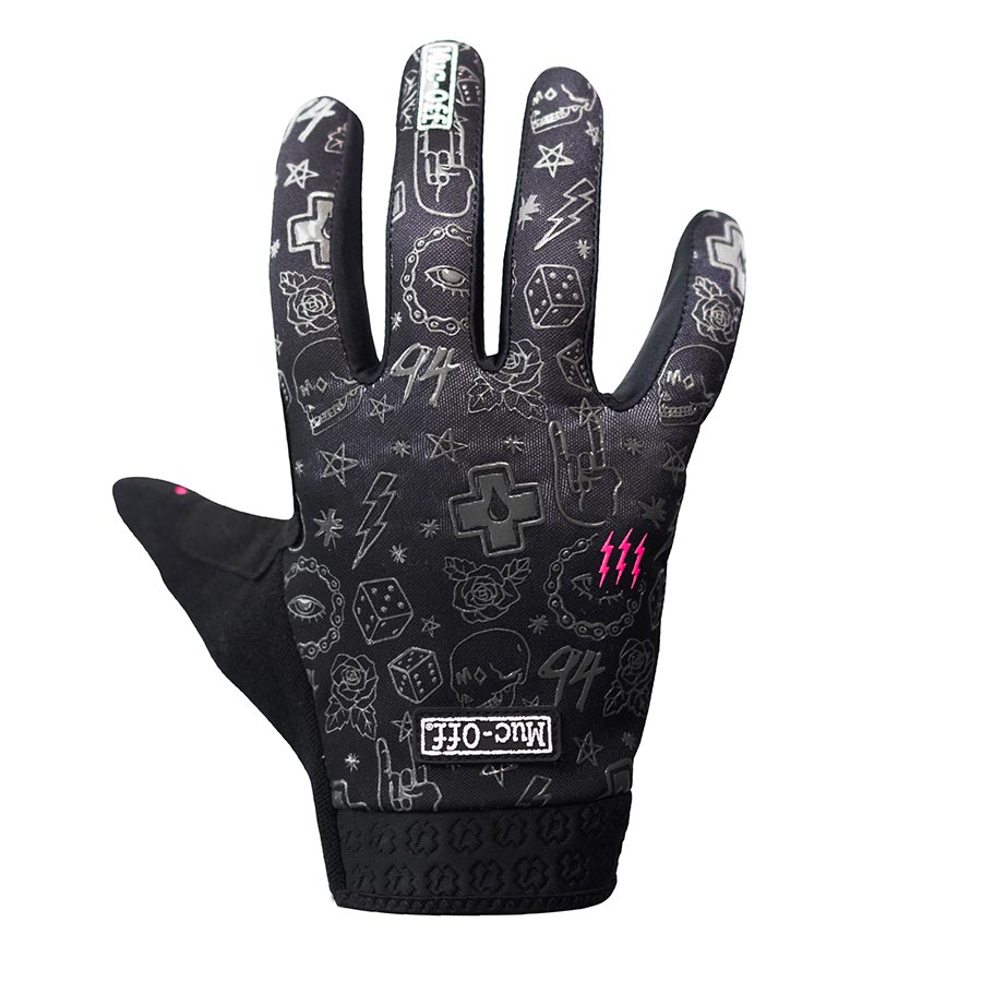 Muc-Off, MTB Ride, Full Finger Gloves, Unisex, Black, L, Pair