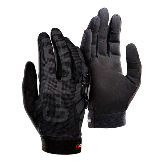 G-Form, Sorata 2 Trail, Full Finger Gloves, Black, S, Pair