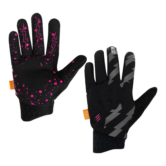 Muc-Off, D30 Rider, Full Finger Gloves, Bolt, L, Pair