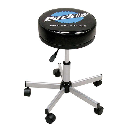 Park Tool, STL-2, Swivelling adjustable height shop stool on caster wheels