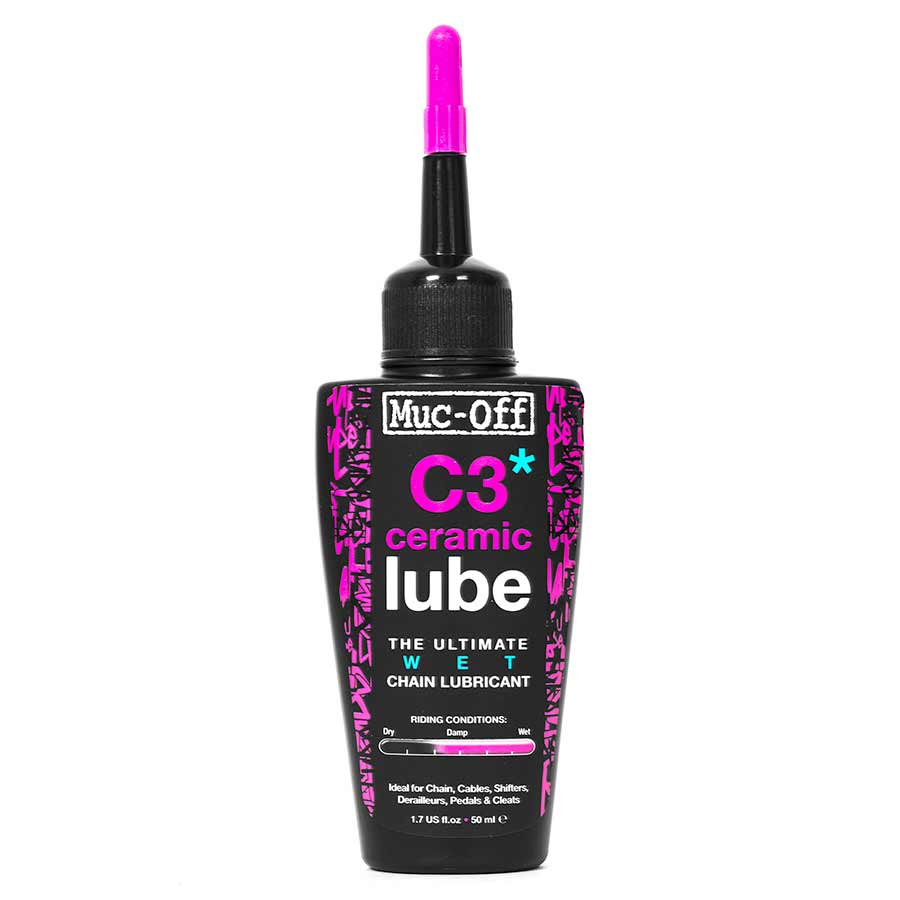 Muc-Off, C3 Wet Ceramic, Chain lubricant, 50ml