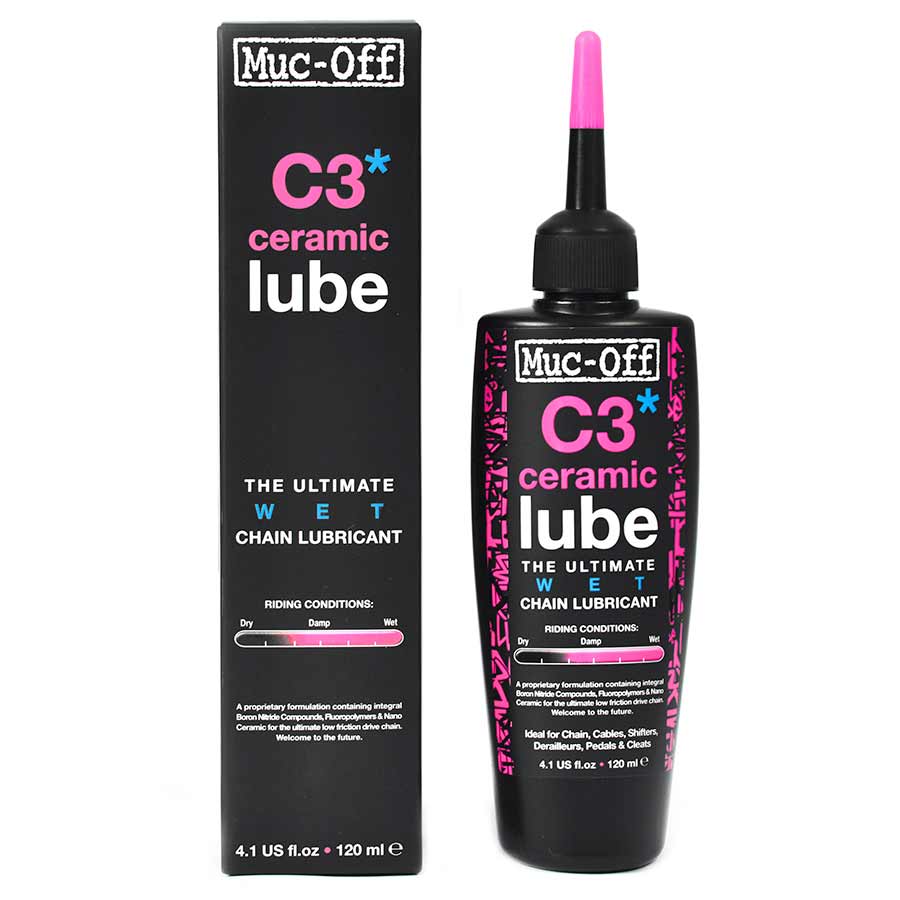 Muc-Off, C3 Wet Ceramic, Chain lubricant, 50ml