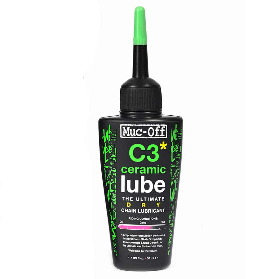 Muc-Off, Ceramic Dry Lubricant, 50ml with UV Torch