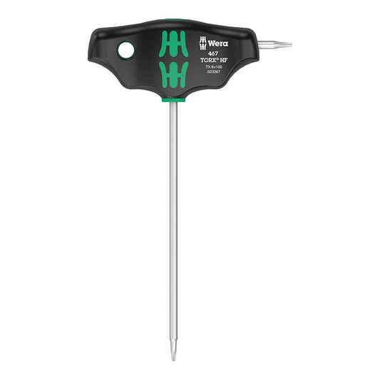 Wera, 467 T-handle Torx, Torx Wrench, Torx 6 x100mm With HF