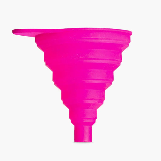 Muc-Off, Collapsible Silicone Funnel, Large, Pink