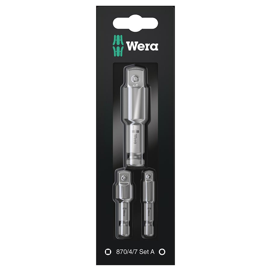 Wera, 870/4/7 SET A SB, 1/4'' Hex, Set