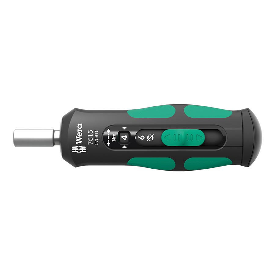 Wera, 7515 Safe-Torque Speed 2-6 Nm, Torque Wrench, : 1/4'' Hex, : Nm