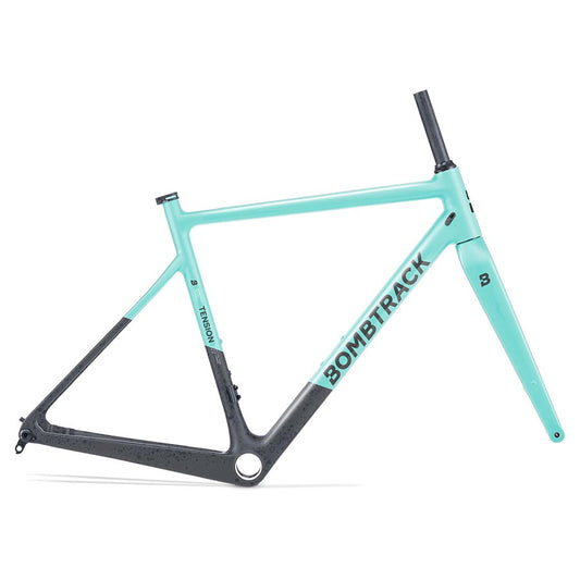 Bombtrack, Tension C, Cyclocross Frame, Laguna green/ anthracite grey, L, Kit