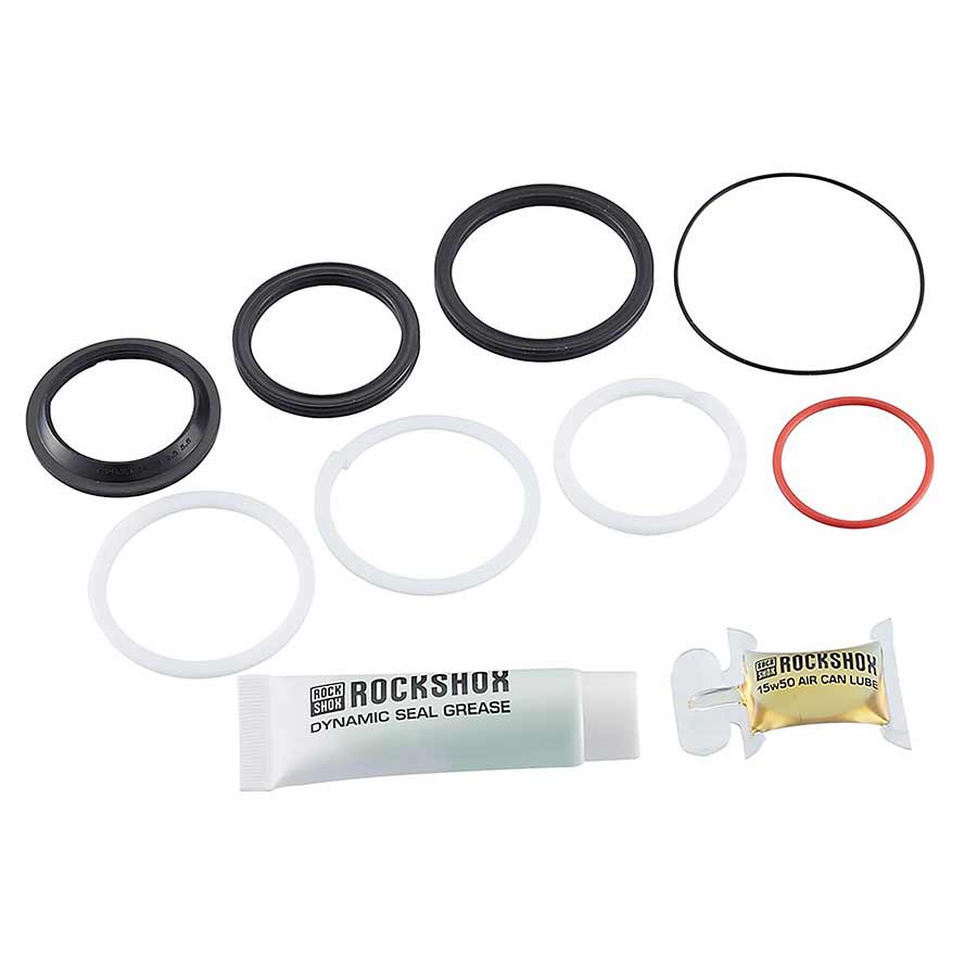 RockShox, 50 Hour Service Kit For SIDluxe A1, Includes Air Can Seals, Piston Seal, Glide Rings, 00.4318.037.000