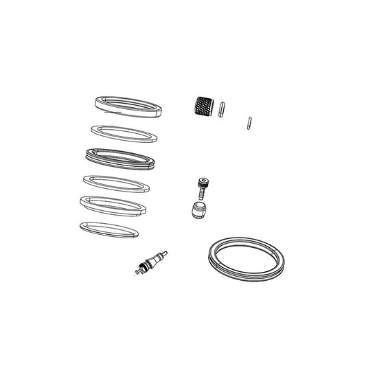 RockShox, Basic Service Kit for Monarch XX (2012), 11.4118.006.010